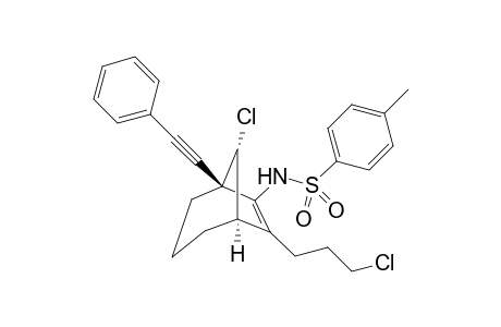 N-((1R*,5R*,8R*)-8-Chloro-7-(3-chloropropyl)-5-(phenylethynyl)bicyclo[3.2.1]oct-6-en-6-yl)-4-methylbenzenesulfonamide