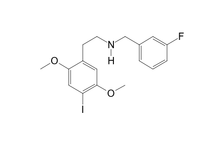 2-(4-Iodo-2,5-dimethoxyphenyl)-N-(3-fluorobenzyl)ethanamine