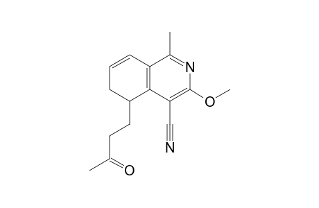 5-(3-Butonyl)-4-cyano-1-methyl-3-methoxy-5,6-dihydroisoquinoline