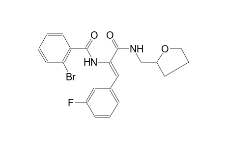 benzamide, 2-bromo-N-[(Z)-2-(3-fluorophenyl)-1-[[[(tetrahydro-2-furanyl)methyl]amino]carbonyl]ethenyl]-