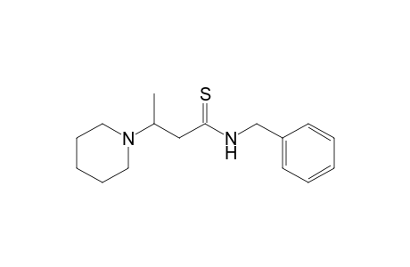 N-Benzyl-3-piperidin-1-ylthiobutyramide