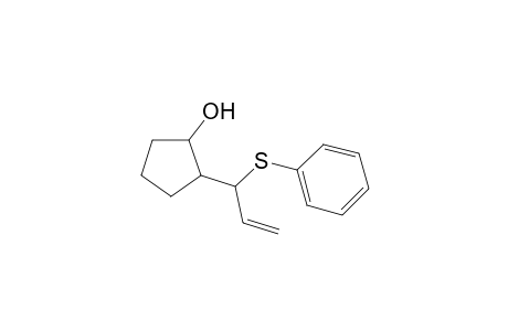 2-[1-(Phenylthio)-2-propenyl]-1-cyclopentanol