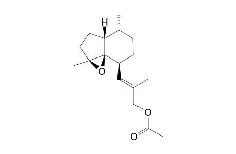 E-(-)-3-BETA,4-BETA-EPOXYVALERENYL_ACETATE