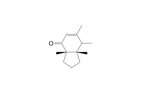 4H-Inden-4-one, 1,2,3,3a,7,7a-hexahydro-3a,6,7,7a-tetramethyl-