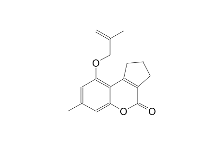 7-methyl-9-[(2-methyl-2-propenyl)oxy]-2,3-dihydrocyclopenta[c]chromen-4(1H)-one