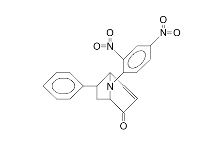 6-endo-Phenyl-8-syn-(2,4-dinitro-phenyl)-8-aza-bicyclo(3.2.1)oct-3-en-2-one