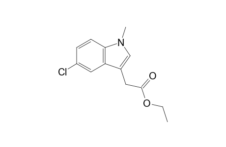 Ethyl 2-(5-chloro-1-methylindol-3-yl)acetate