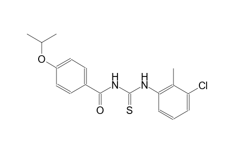 N-(3-chloro-2-methylphenyl)-N'-(4-isopropoxybenzoyl)thiourea