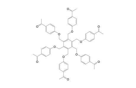 1-[4-[2,3,4,5,6-PENTA-(4-ACETYLPHENOXYMETHYL)-BEZYLOXY]-PHENYL]-1-ETHANONE