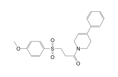 pyridine, 1,2,3,6-tetrahydro-1-[3-[(4-methoxyphenyl)sulfonyl]-1-oxopropyl]-4-phenyl-