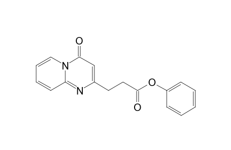 Phenyl 3-(4-oxo-4H-pyrido[1,2-a]pyrimidin-2-yl)propanoate