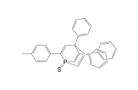 1-Phosphabicyclo[2.2.2]octa-2,5,7-triene, 2-(4-methylphenyl)-4,5,8-triphenyl-, 1-sulfide