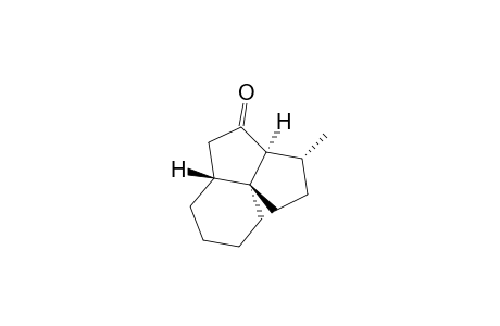(3R*,3aS*,5aR*,9aS*)-3-Methyldecahydro-4H-cyclopenta[c]inden-4-one