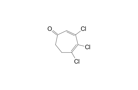 3,4,5-Trichlorocyclohepta-2,4-dien-1-one