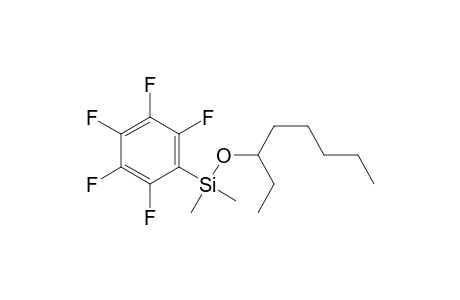 1-Ethylhexoxy-dimethyl-(2,3,4,5,6-pentafluorophenyl)silane