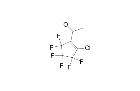 1-acetyl-2-chlorohexafluorocyclopentene