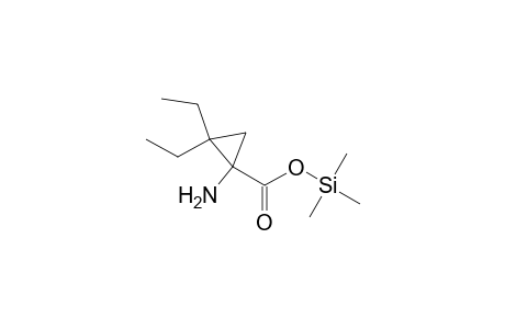 Trimethylsilyl 2,2-diethyl-1-aminocyclopropanecarboxylate
