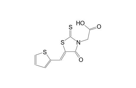 [(5Z)-4-oxo-5-(2-thienylmethylene)-2-thioxo-1,3-thiazolidin-3-yl]acetic acid