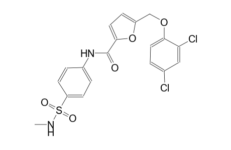 5-[(2,4-dichlorophenoxy)methyl]-N-{4-[(methylamino)sulfonyl]phenyl}-2-furamide