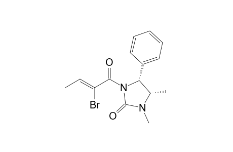 (4R,5S)-1,5-Dimethyl-3-(2-bromobut-2-enoyl)-4-phenylimidazolidin-2-one