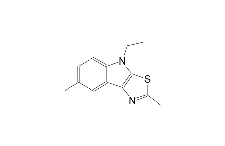 4-ethyl-2,7-dimethyl-4H-[1,3]thiazolo[5,4-b]indole