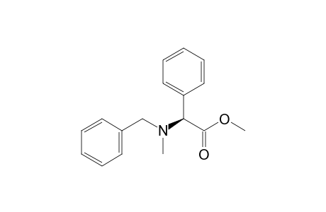 (2S)-2-[benzyl(methyl)amino]-2-phenyl-acetic acid methyl ester