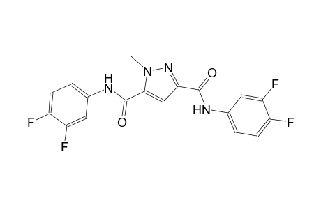 1H-pyrazole-3,5-dicarboxamide, N~3~,N~5~-bis(3,4-difluorophenyl)-1-methyl-