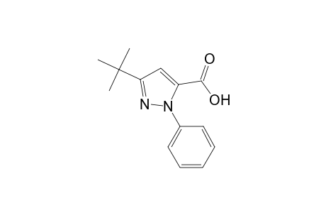 3-tert-Butyl-1-phenyl-1H-pyrazole-5-carboxylic acid
