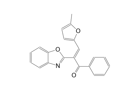 (2E)-2-(1,3-benzoxazol-2-yl)-3-(5-methyl-2-furyl)-1-phenyl-2-propen-1-one