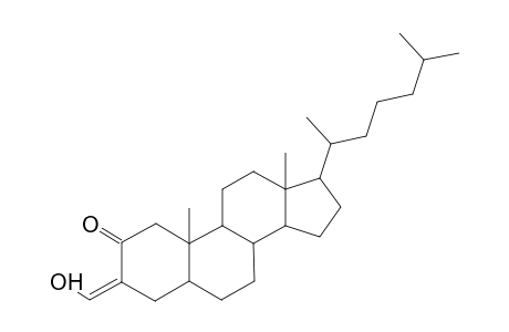 Cholestan-2-one, 2-hydroxymethylene-