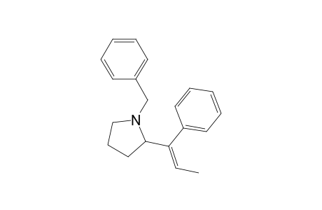 1-(Phenylmethyl)-2-[(E)-1-phenylprop-1-enyl]pyrrolidine
