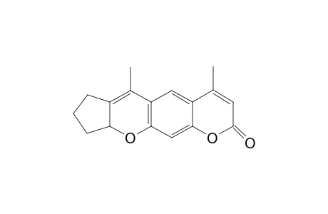 4,6-Dimethyl-7,8,9,9a-tetrahydro-2H-pyrano[5,6-g]cyclopenta[2,1-b]2H-chromen-2-one