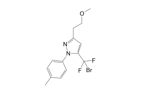 5-(Bromodifluoromethyl)-3-(2-methoxyethyl)-1-p-tolyl-1H-pyrazole