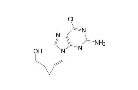(Z)-2-Amino-6-chloro-9-((2-Hydroxymethyl)cyclopropylidene)methyl)purine