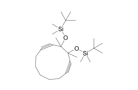 1,11-Dimethyl-1,11-bis(tert-butyldimethylsilyloxy)cycloundeca-2,9-diyne