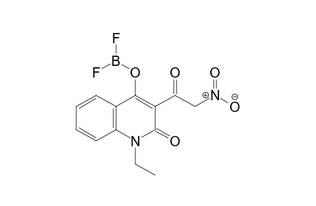 4-(Difluoroboryloxy)-1-ethyl-3-(2-nitroacetyl)quinolin-2(1H)-one