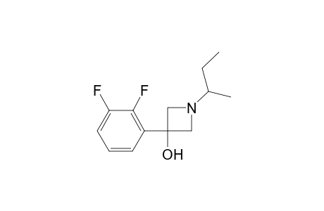 1-sec-butyl-3-(2,3-difluorophenyl)azetidin-3-ol
