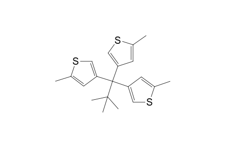 4-[2,2-dimethyl-1,1-bis(5-methyl-3-thienyl)propyl]-2-methyl-thiophene