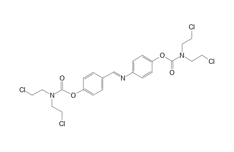 bis(2-choroethyl)carbamic acid, diester with 4,4'-(methylidynenitrilo)diphenol