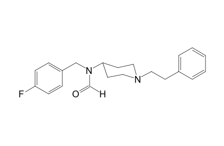 N-(4-Fluorobenzyl)-N-(1-(2-phenylethyl)-4-piperidyl)formamide