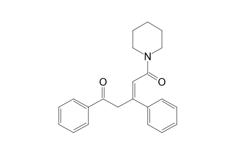 Piperidine, 1-(1,5-dioxo-3,5-diphenyl-2-pentenyl)-