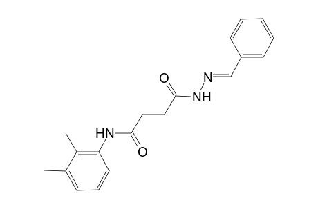 3-(Benzylidene-hydrazinocarbonyl)-N-(2,3-dimethyl-phenyl)-propionamide