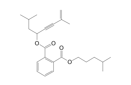 Phthalic acid, 2,7-dimethyloct-7-en-5-yn-4-yl isohexyl ester