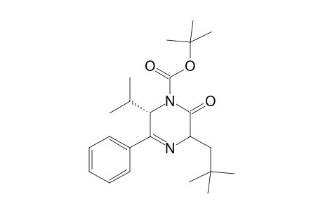 (6S)-N-1-(tert-Butoxycarbonyl)-6-isopropyl-3-neopentyl-5-phenyl-1,2,3,6-tetrahydro-2-pyrazinone