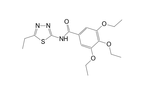 3,4,5-triethoxy-N-(5-ethyl-1,3,4-thiadiazol-2-yl)benzamide