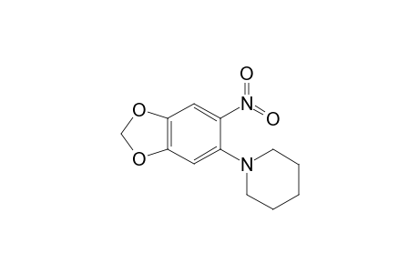 1-(6-nitro-2H-1,3-benzodioxol-5-yl)piperidine