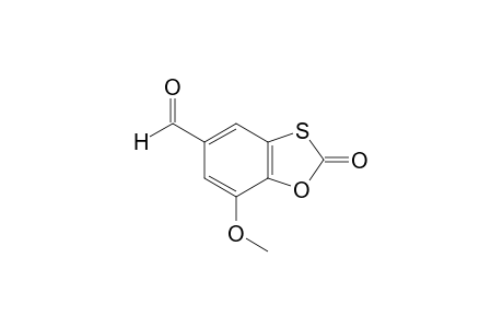 7-methoxy-2-oxo-1,3-benzoxathiole-5-carboxaldehyde