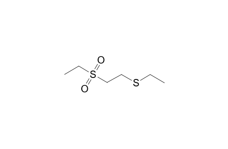 ethane, 1-(ethylsulfonyl)-2-(ethylthio)-