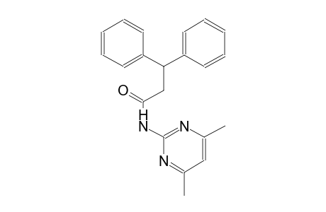 N-(4,6-dimethyl-2-pyrimidinyl)-3,3-diphenylpropanamide