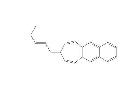 8H-Cyclohepta[b]naphthalene, 8-(4-methyl-2-pentenyl)-